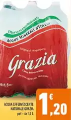 Grazia - Acqua Effervescente Naturale Grazia - Acqua Effervescente Naturale