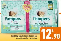 Pampers - Confezione Risparmio Baby-Dry