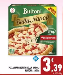 Buitoni - Pizza Margherita Bella Napoli Buitoni - Pizza Margherita Bella Napoli