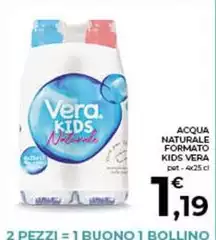 Vera - Acqua Naturale Formato Kids