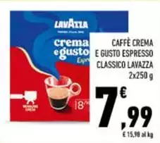 Lavazza - Caffè Crema E Gusto Espresso Classico