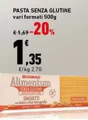 Conad - Alimentum Pasta Senza Glutine Conad - Alimentum Pasta Senza Glutine