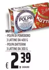 Mutti - Polpa Di Pomodoro Mutti - Polpa Di Pomodoro