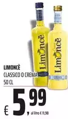 Limoncè - Classico O Crema Limoncè - Classico O Crema