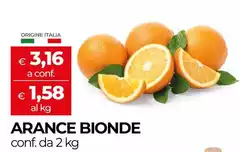 Origine - Arance Bionde Origine - Arance Bionde