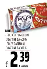 Mutti - Polpa Di Pomodoro