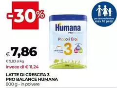 Humana - Latte Di Crescita 3 Pro Balance