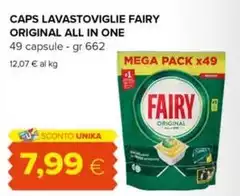 Fairy - Caps Lavastoviglie Original All In One Fairy - Caps Lavastoviglie Original All In One