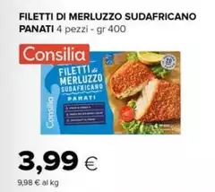 Consilia - Filetti Di Merluzzo Sudafricano Panati