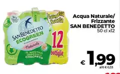 San Benedetto - Acqua Naturale/Frizzante