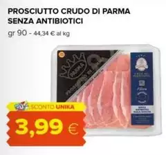 Prosciutto Crudo Di Parma Senza Antibiotici