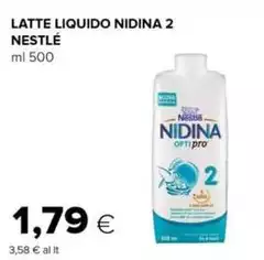 Nestlè - Latte Liquido Nidina 2