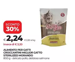 Morando - Alimento Per Gatti Croccantini Miglior Gatto Sterilized