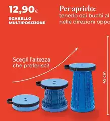 Scabello Multiposizione Scabello Multiposizione