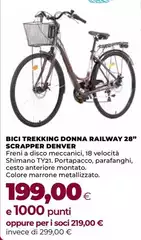 Bic - Trekking Donna Railway 28" Scrapper Bic - Trekking Donna Railway 28" Scrapper