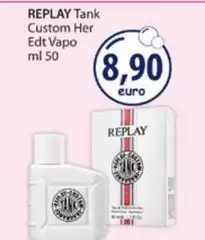 Replay - Tank Custom Her Edt Vapo