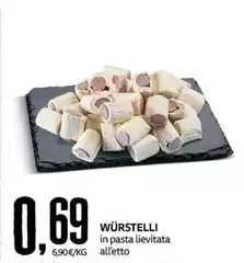 Würstelli In Pasta Lievitata Würstelli In Pasta Lievitata
