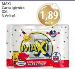 Maxi - Carta Igienica XXL Maxi - Carta Igienica XXL