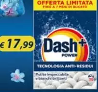 Dash - Tecnologia Anti-Residui