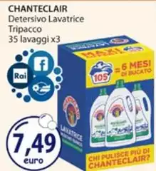 Chanteclair - Detersivo Lavatrice Tripacco