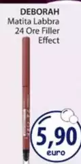Deborah - Matita Labbra 24 Ore Filler Effect Deborah - Matita Labbra 24 Ore Filler Effect