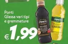 Ponti - Glassa Ponti - Glassa