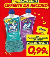 Ace - Pavimenti Igienizzante