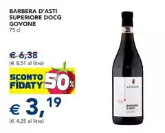 Govone - Barbera D'Asti Superiore DOCG Govone - Barbera D'Asti Superiore DOCG
