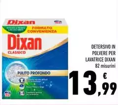 Dixan - Detersivo In Polvere Per Lavatrice