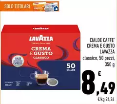 Lavazza - Cialde Caffe' Crema E Gusto