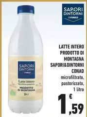 Sapori - Latte Intero Prodotto Di Montagna &Dintorni