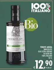 Tenute Arena - Mmaculatu Olio Extra Vergine Di Oliva Bio 100% Italiano Tenute Arena - Mmaculatu Olio Extra Vergine Di Oliva Bio 100% Italiano