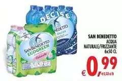 San Benedetto - Acqua Naturale/Frizzante