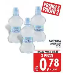 Sant'anna - Acqua Baby Sant'anna - Acqua Baby