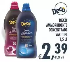 Deco - Ammorbidente Concentrato