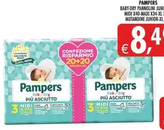Pampers - Baby-Dry Pannolini Junior