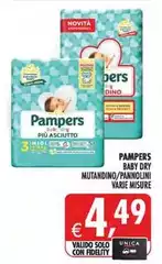 Pampers - Baby Dry Mutandino/Pannolini