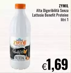 Zymil - Alta Digeribilità Senza Lattosio Benefit Proteine