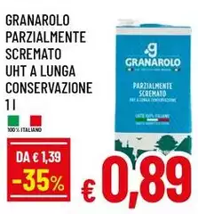 Granarolo - Parzialmente Scremato UHT