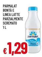 Parmalat - Bontà E Linea Latte Parzialmente Scremato