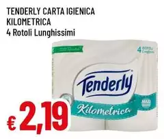 Tenderly - Carta Igienica Kilometrica 