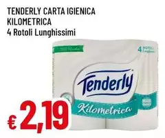 Tenderly - Carta Igienica Kilometrica 