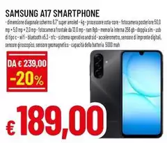 Samsung - A17 Smartphone 