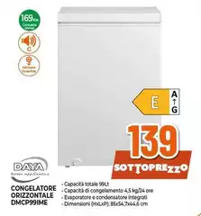 Daya - Congelatore Orizzontale Dmcp91ime Daya - Congelatore Orizzontale Dmcp91ime
