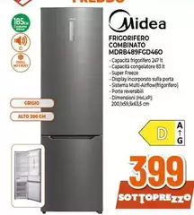 Midea - Frigorifero Combinato MDR489FGLAD460