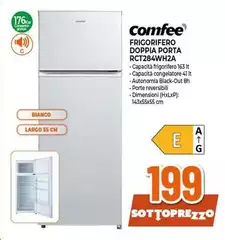 Comfeè - Frigorifero Doppia Porta RCT284WH2A Comfeè - Frigorifero Doppia Porta RCT284WH2A