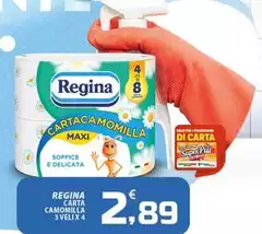 Regina - Carta Camomilla 3 Velix 4 Regina - Carta Camomilla 3 Velix 4