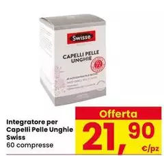 Swiss - Integratore Per Capelli Pelle Unghie
