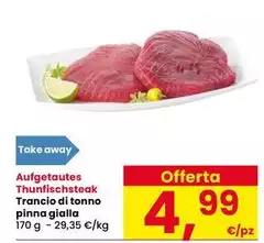 Pinna - Trancio Di Tonno Gialla Pinna - Trancio Di Tonno Gialla