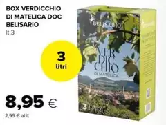 Belisario - Box Verdicchio Di Matelica DOC